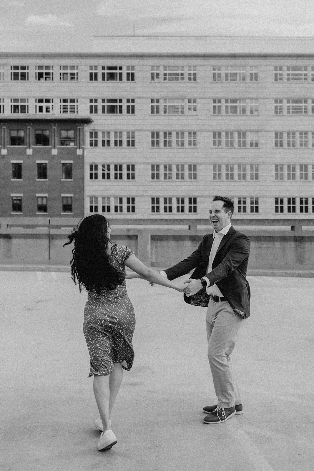 a dreamy engagement with the Boston skyline in the background learn what to do after an engagement here! 