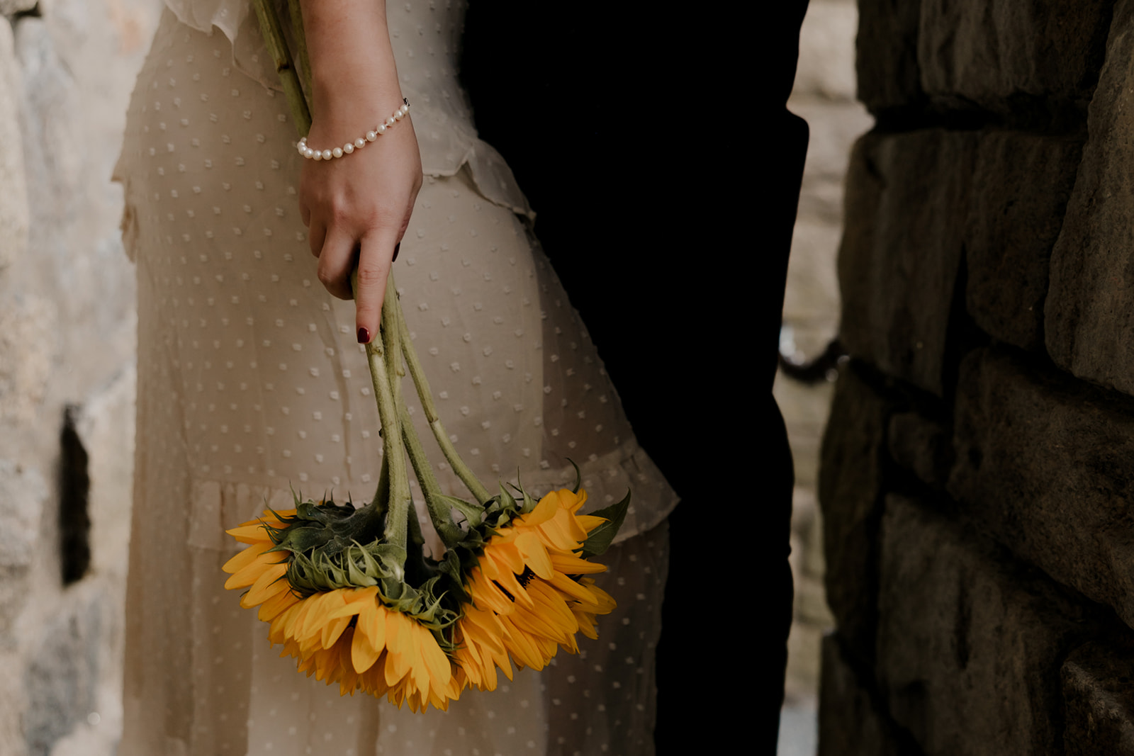 beautiful details of a New England castle engagement photoshoot