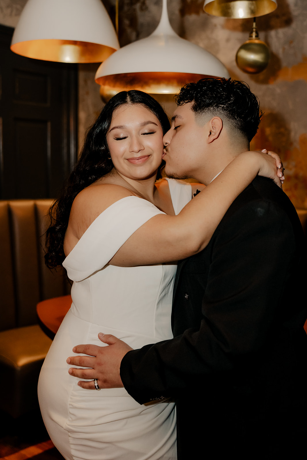 bar engagement photoshoot in Boston