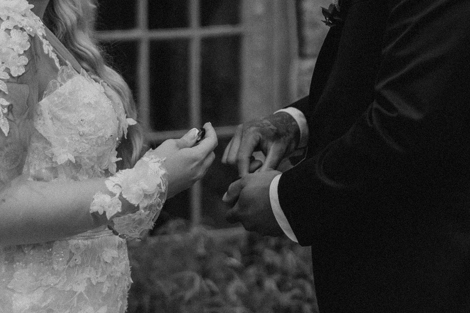 couple pose together during their dreamy East Coast elopement