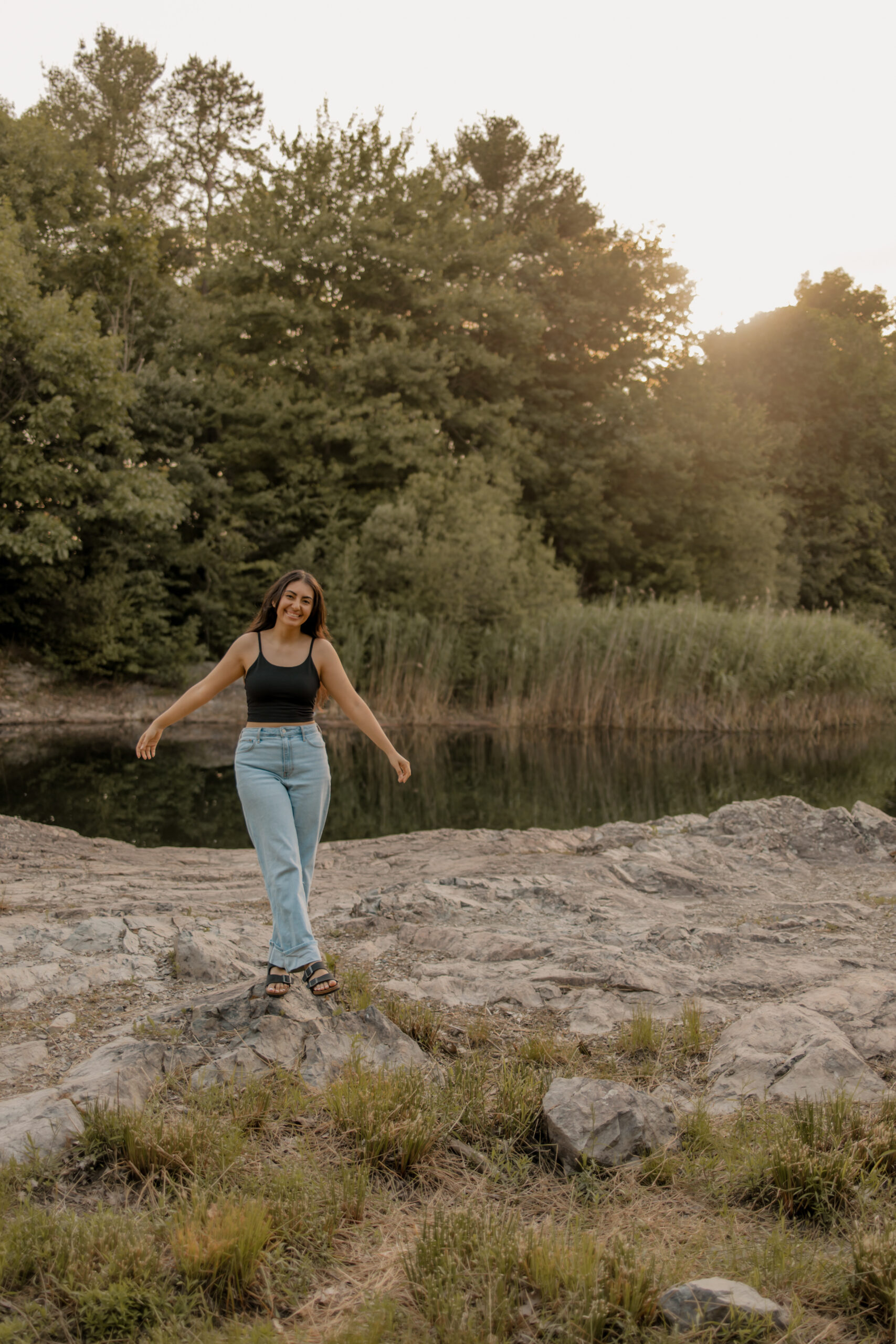 Paula Milena poses, get to know your Boston wedding photographer