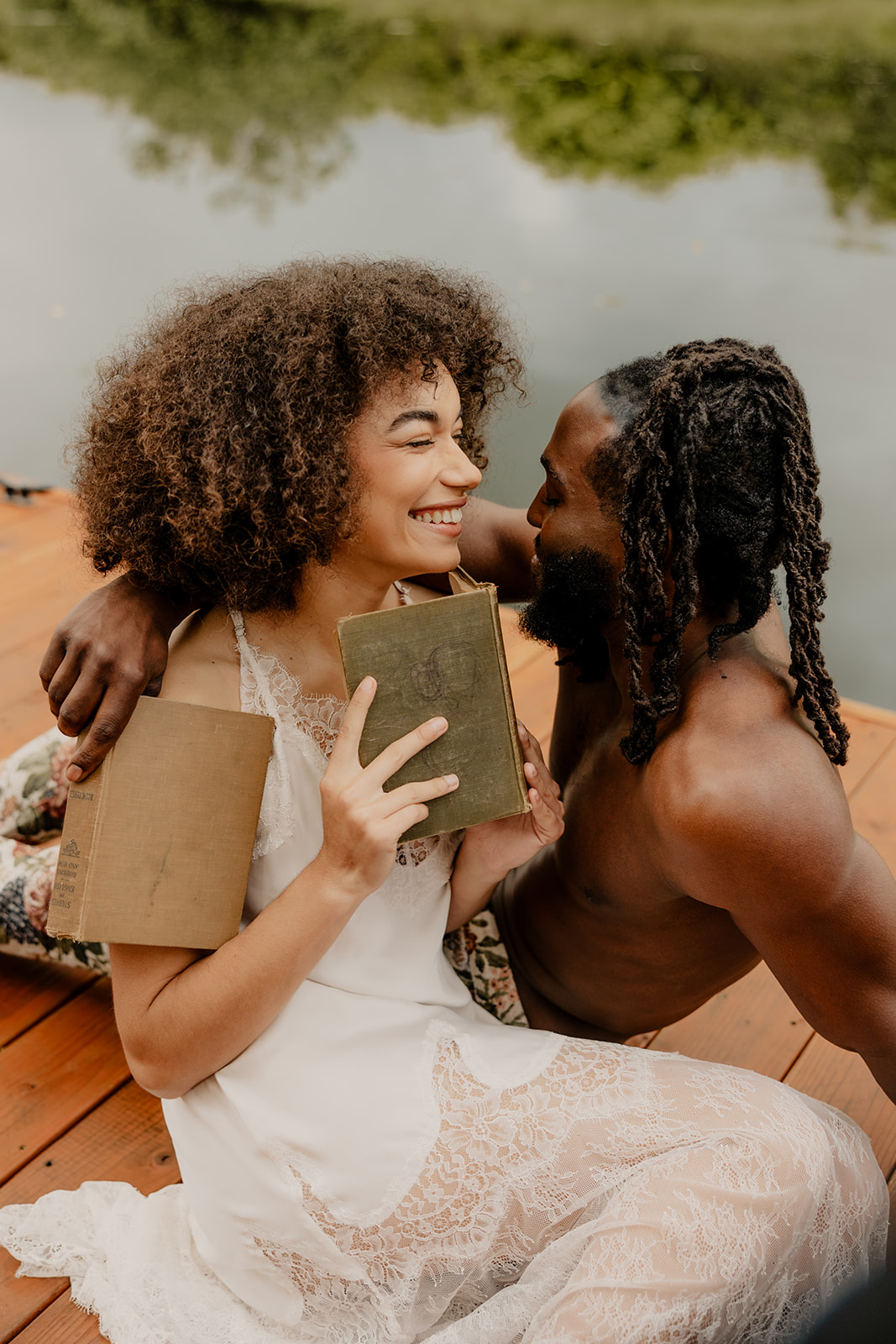 stunning example of an outdoor storytelling photoshoot